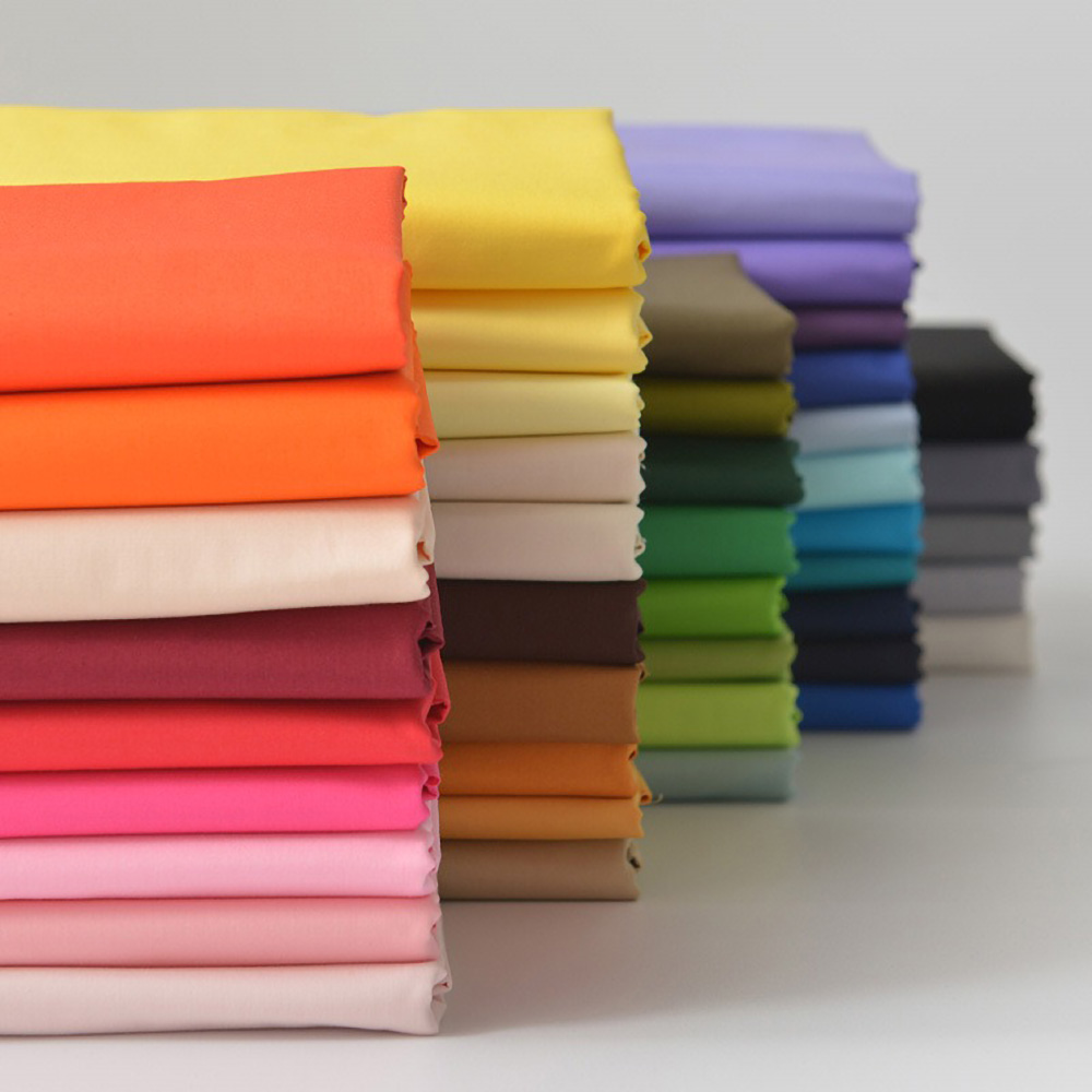 140 × 50 センチメートルポプリン綿生地防縮無地ベビー - Baby Clothing Organic のレビューと価格