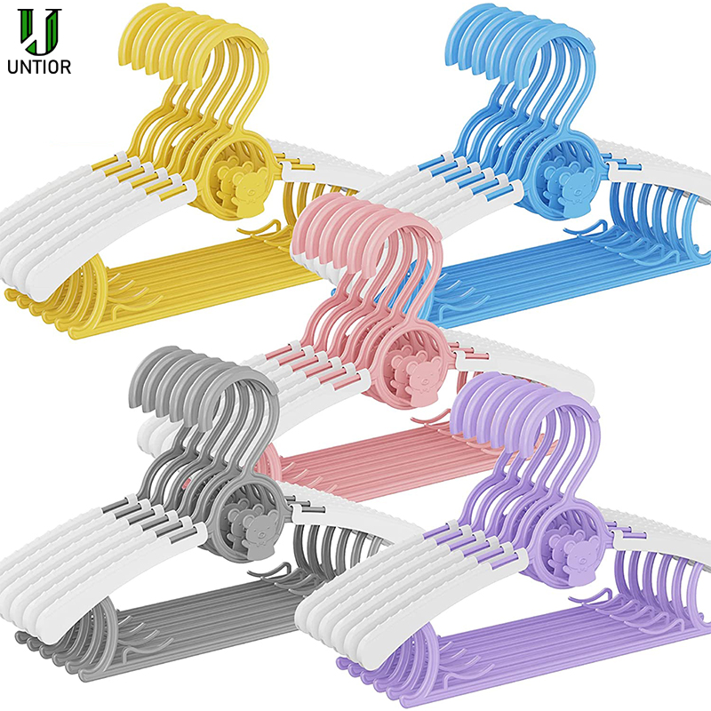 UNTIOR ノンスリップベビー服ハンガー調節可能な収納ハン - Baby Clothing Hanging Rack のレビューと価格