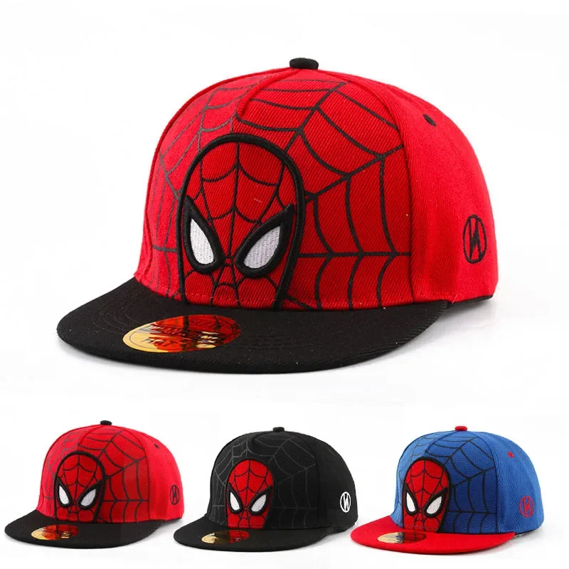 子供用アニメ漫画スパイダーマン帽子、幼児・赤ちゃん用野球帽、 - Baby Clothing Usa のレビューと価格